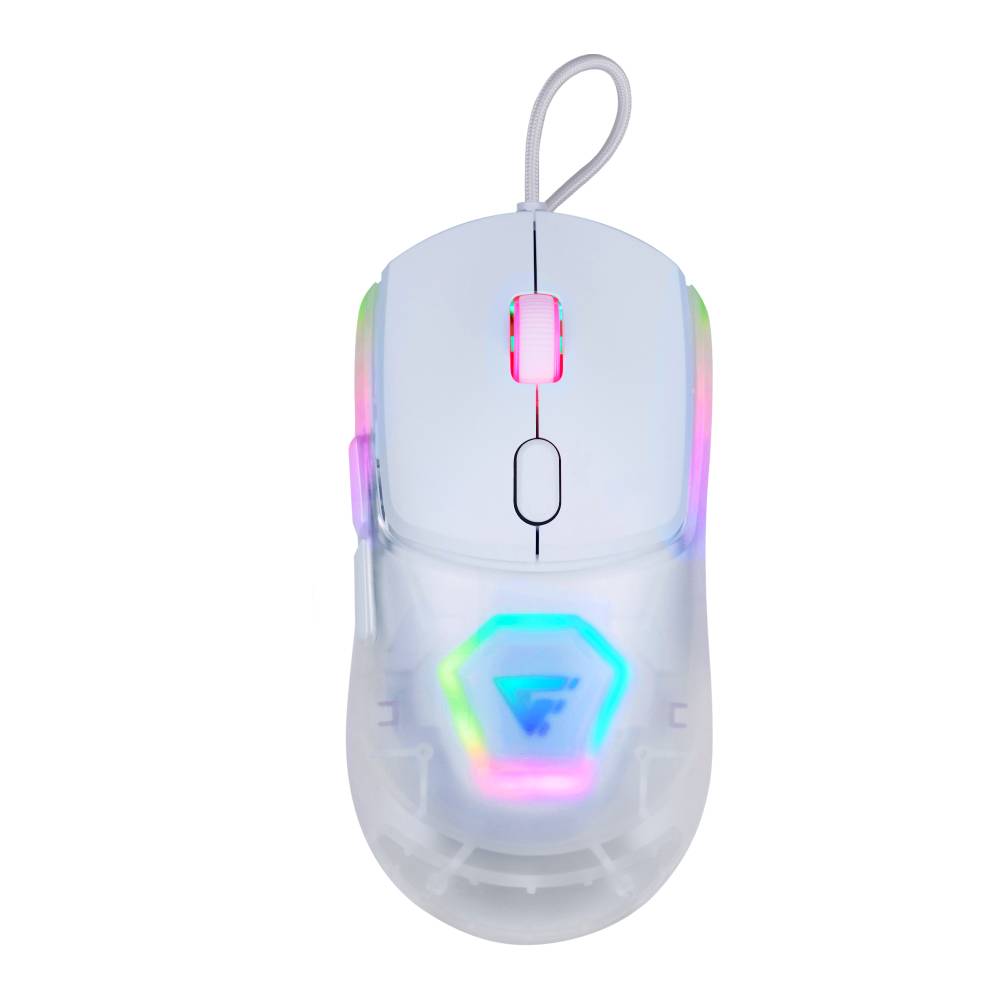 MOUSE GAME FACTOR MOG530-WH - CARCASAS INTERCAMBIABLES, PIXART 3327, 12, 000 DPI, RGB, USB, BLANCO MOUSE GAME FACTOR MOG530-WH - CARCASAS INTERCAMBIABLES, PIXART 3327, 12, 000 DPI, RGB, USB, BLANCO